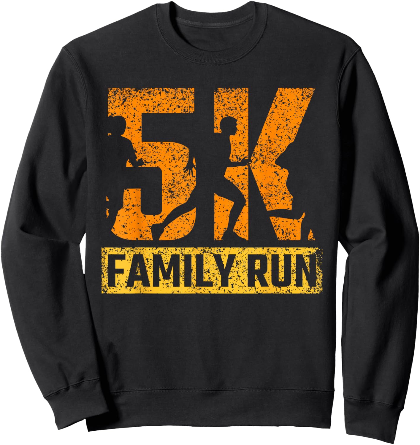 5K Family Run Running Runner Race 5K Sweatshirt - Sweatshirt | Black