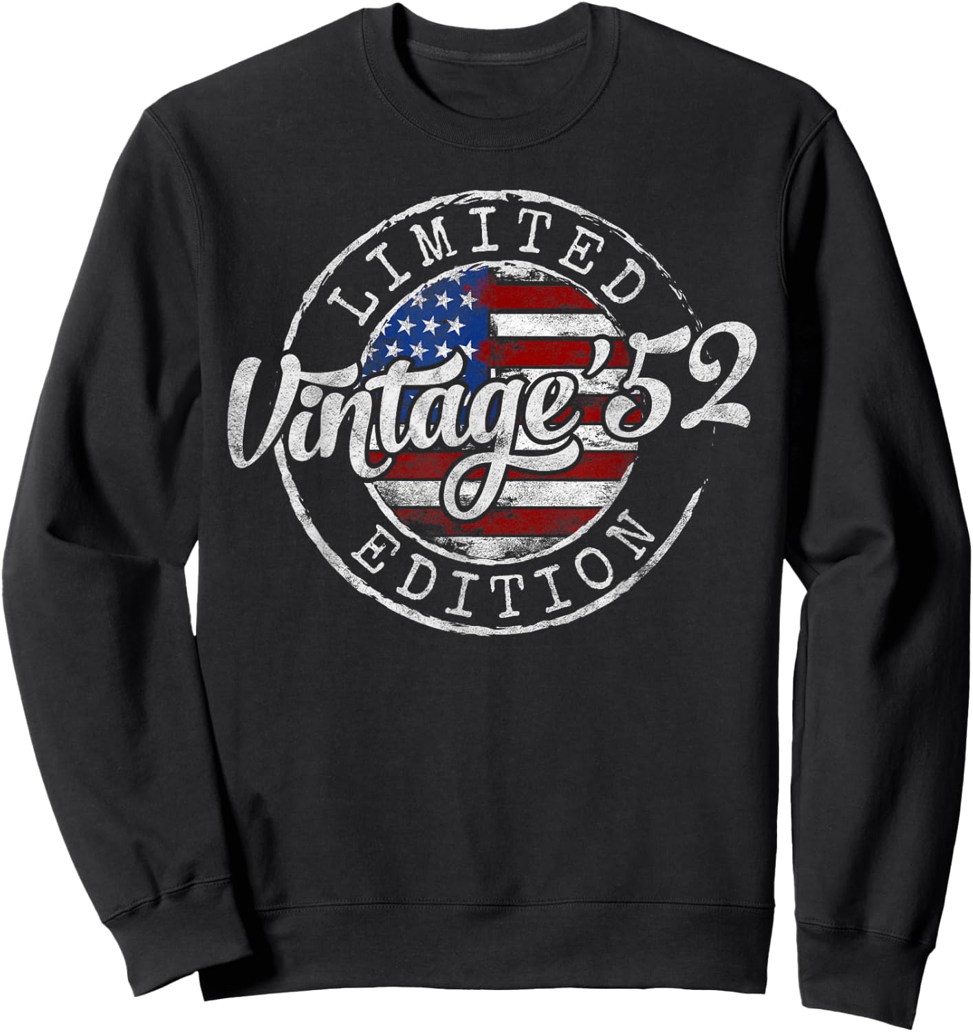 Vintage 1952 73rd Birthday Gifts Women 73 Year Old Sweatshirt - Sweatshirt | Black