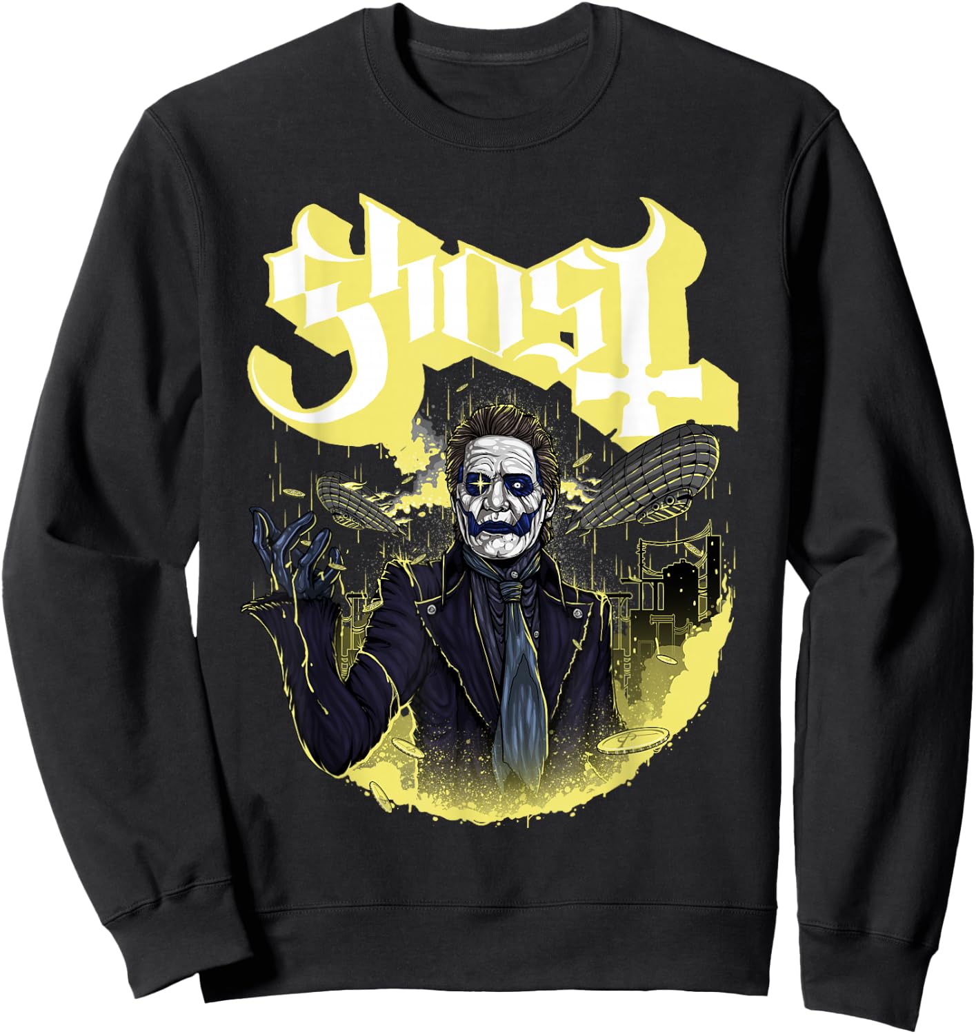 Ghost – Airship Firestorm Sweatshirt - Sweatshirt | Black