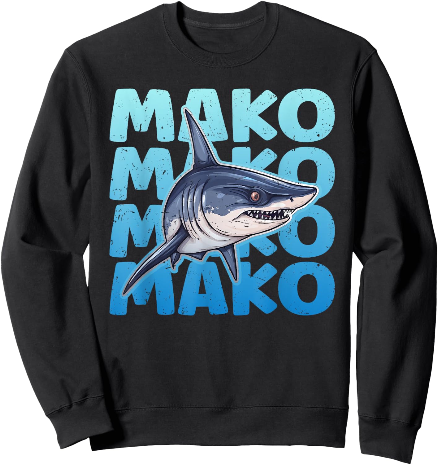 MAKO Quote for a Mako Shark Expert Sweatshirt - Sweatshirt | Black