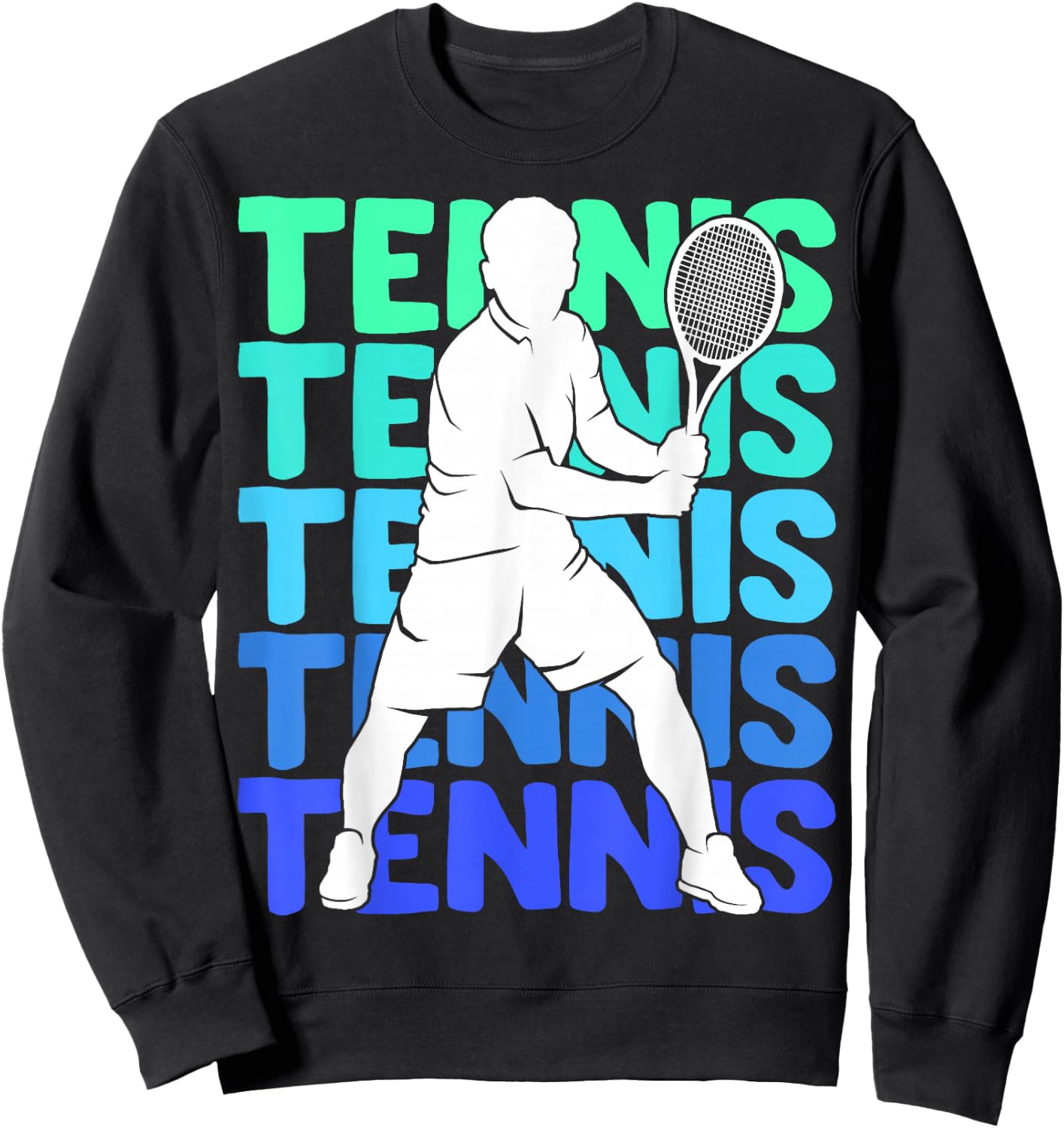 Men's Tennis Apparel & Gift Boys Youth Kids Tennis Black Short Sleeve Size S Sweatshirt - Sweatshirt | Black