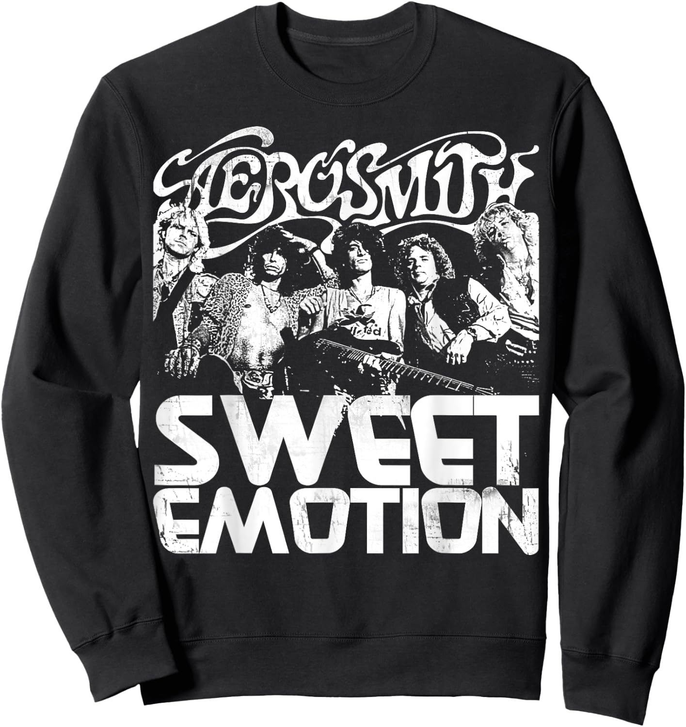 Aerosmith - Sweet Emotion Sweatshirt - Sweatshirt | Black