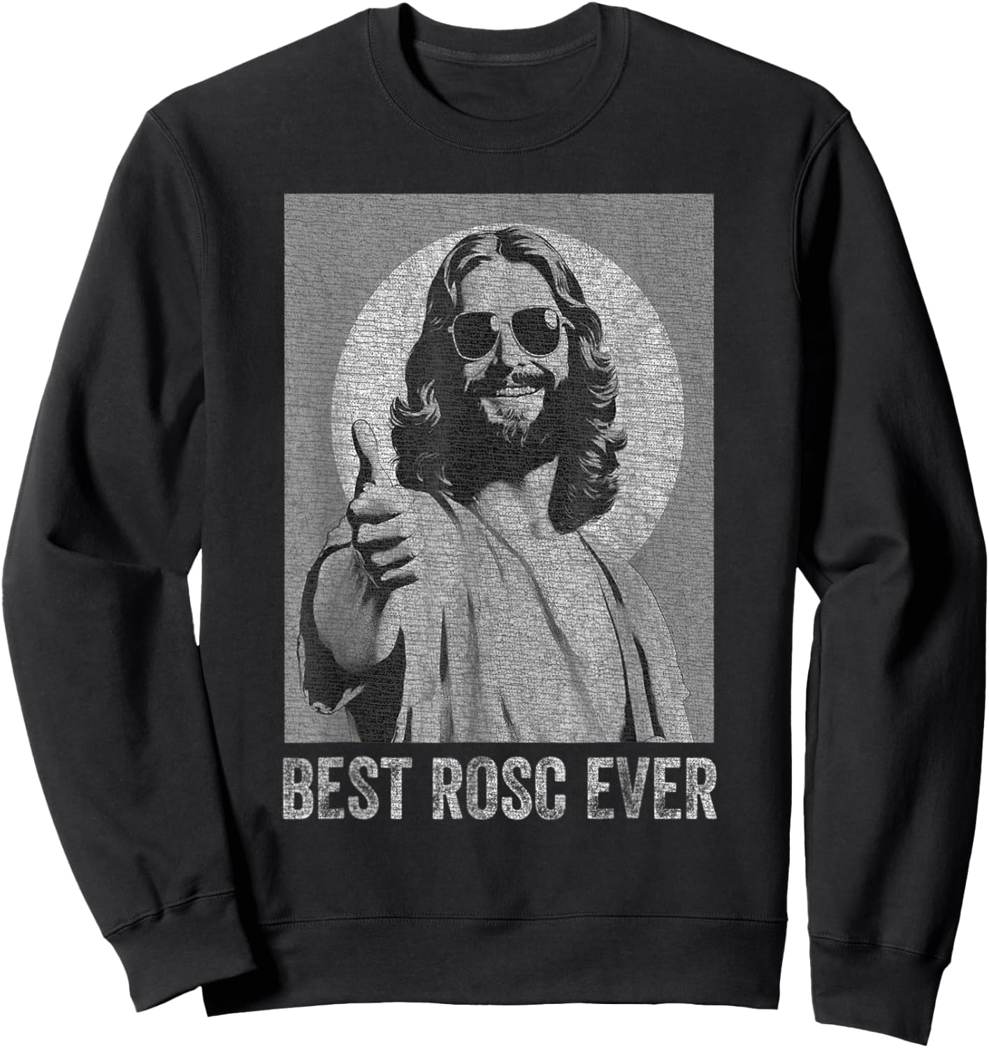 Best ROSC Ever Funny Easter Jesus Nurse Doctor Surgeon Sweatshirt - Sweatshirt | Black