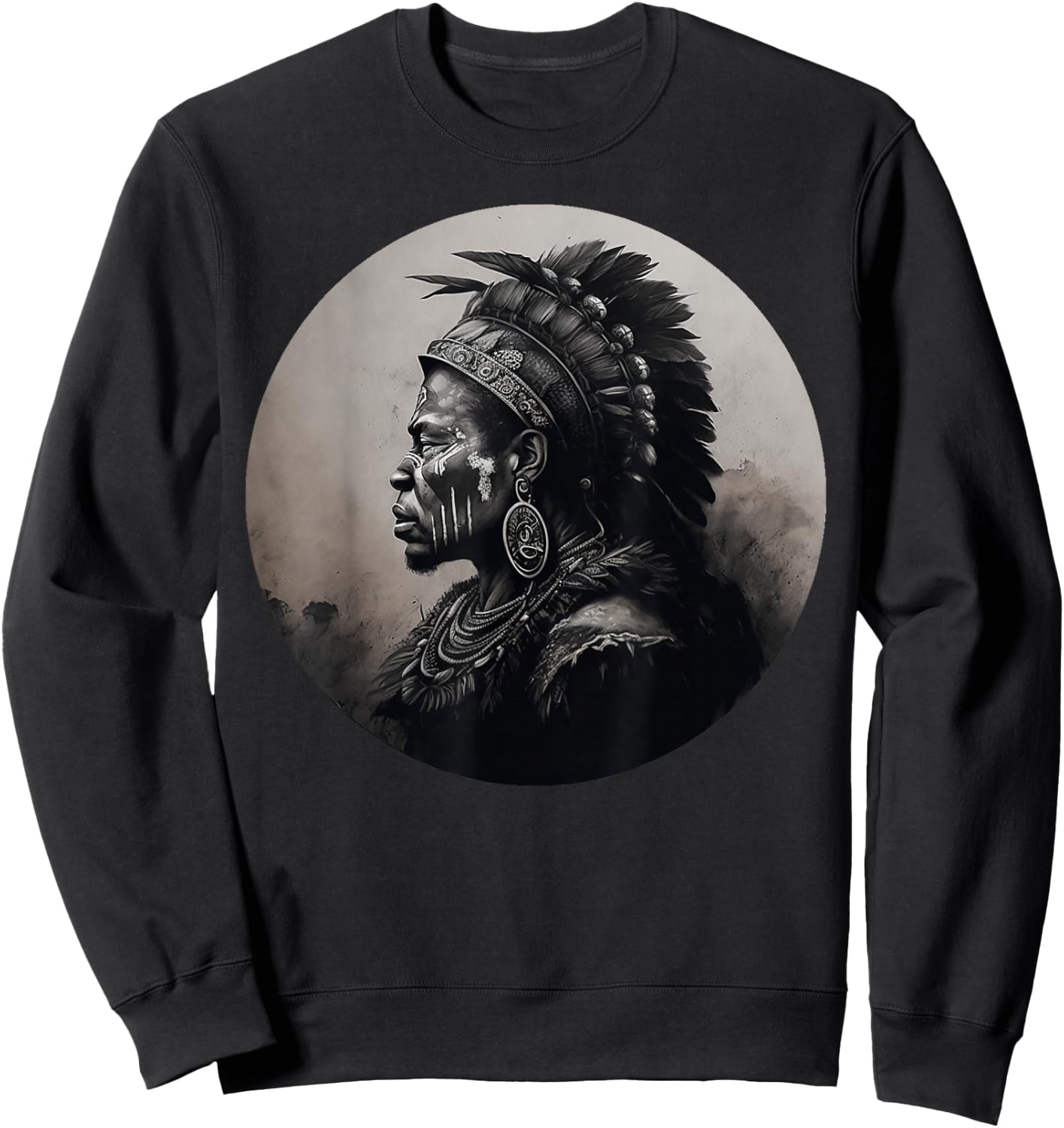Shaka - King of the Zulu Sweatshirt - Sweatshirt | Black