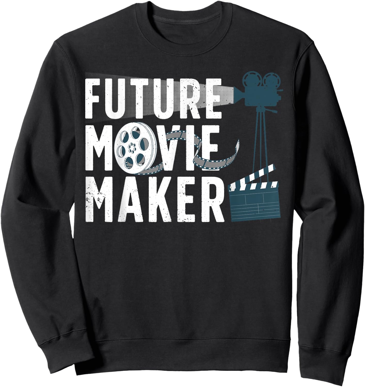 Best Movie Director Women Future Filmmaking Student Sweatshirt - Sweatshirt | Black