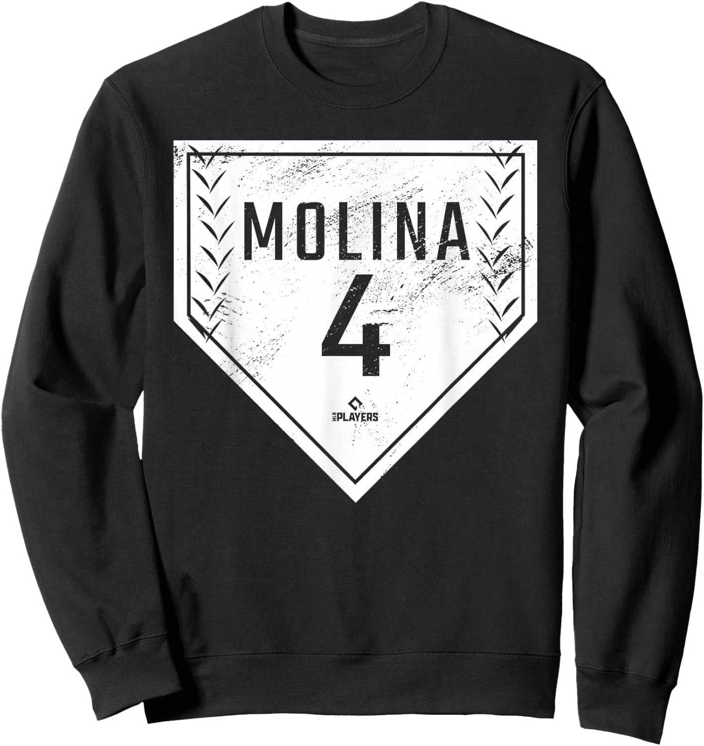 Home Plate Gameday Yadier Molina St Louis MLBPA Sweatshirt - Sweatshirt | Black