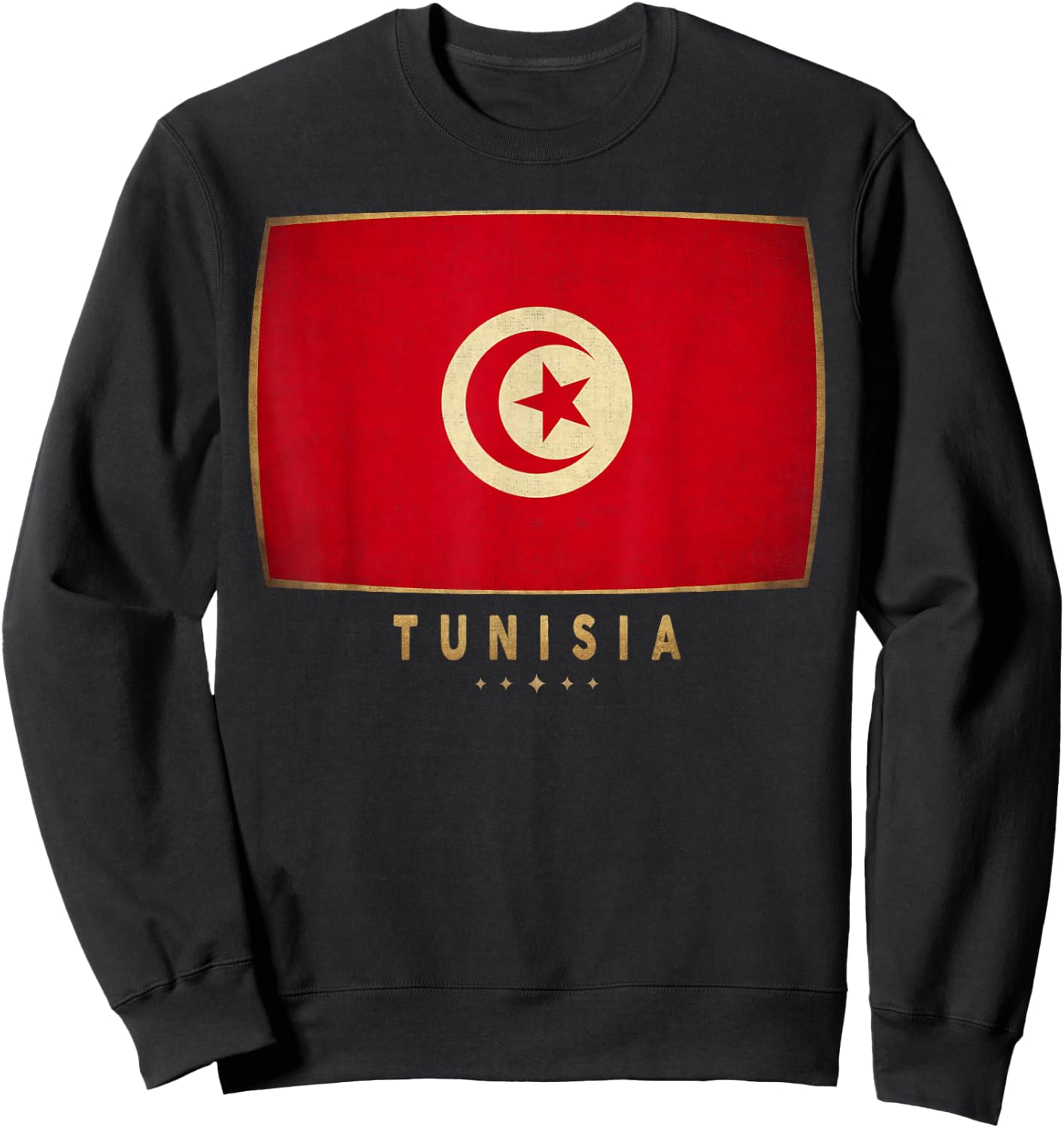 Tunisia Flag - Funny Tunisia Jersey Women Kids Sweatshirt - Sweatshirt | Black