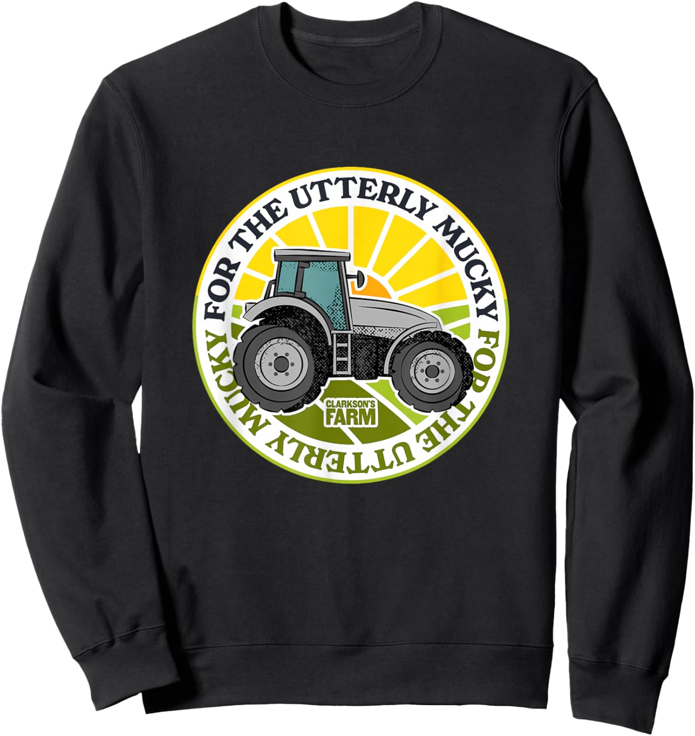 Clarkson's Farm - For the Utterly Mucky Sweatshirt - Sweatshirt | Black