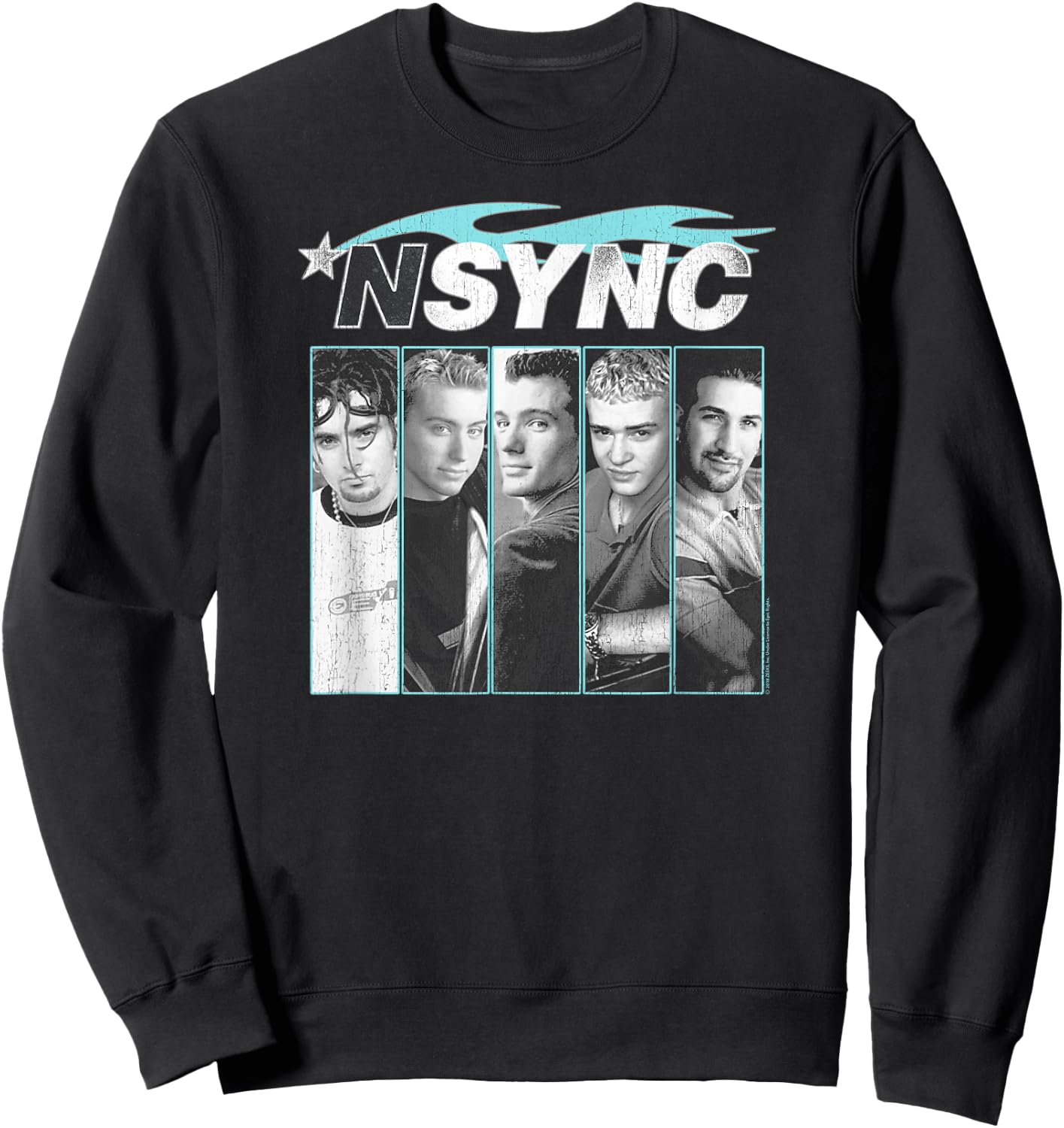 NSYNC Official Here We Go Sweatshirt - Sweatshirt | Black
