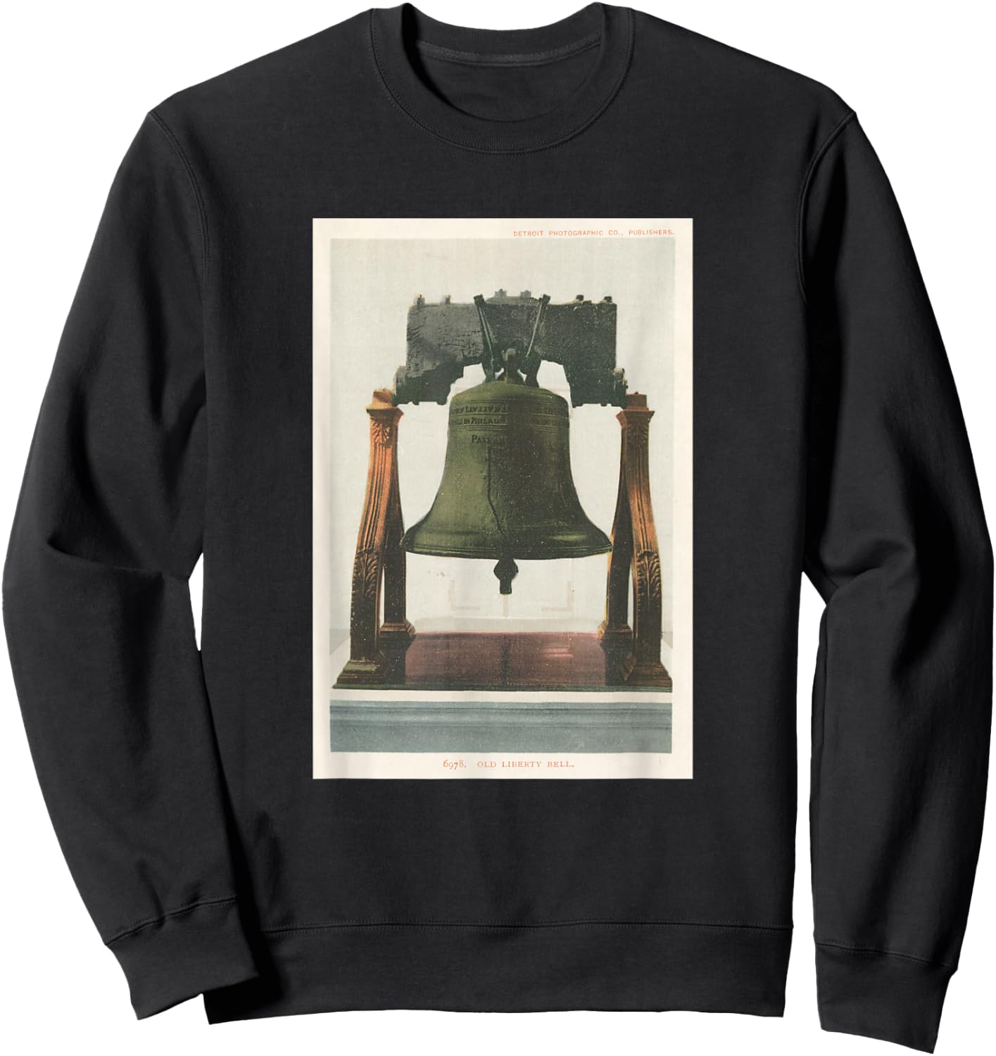 Liberty Bell in Philadelphia Sweatshirt - Sweatshirt | Black