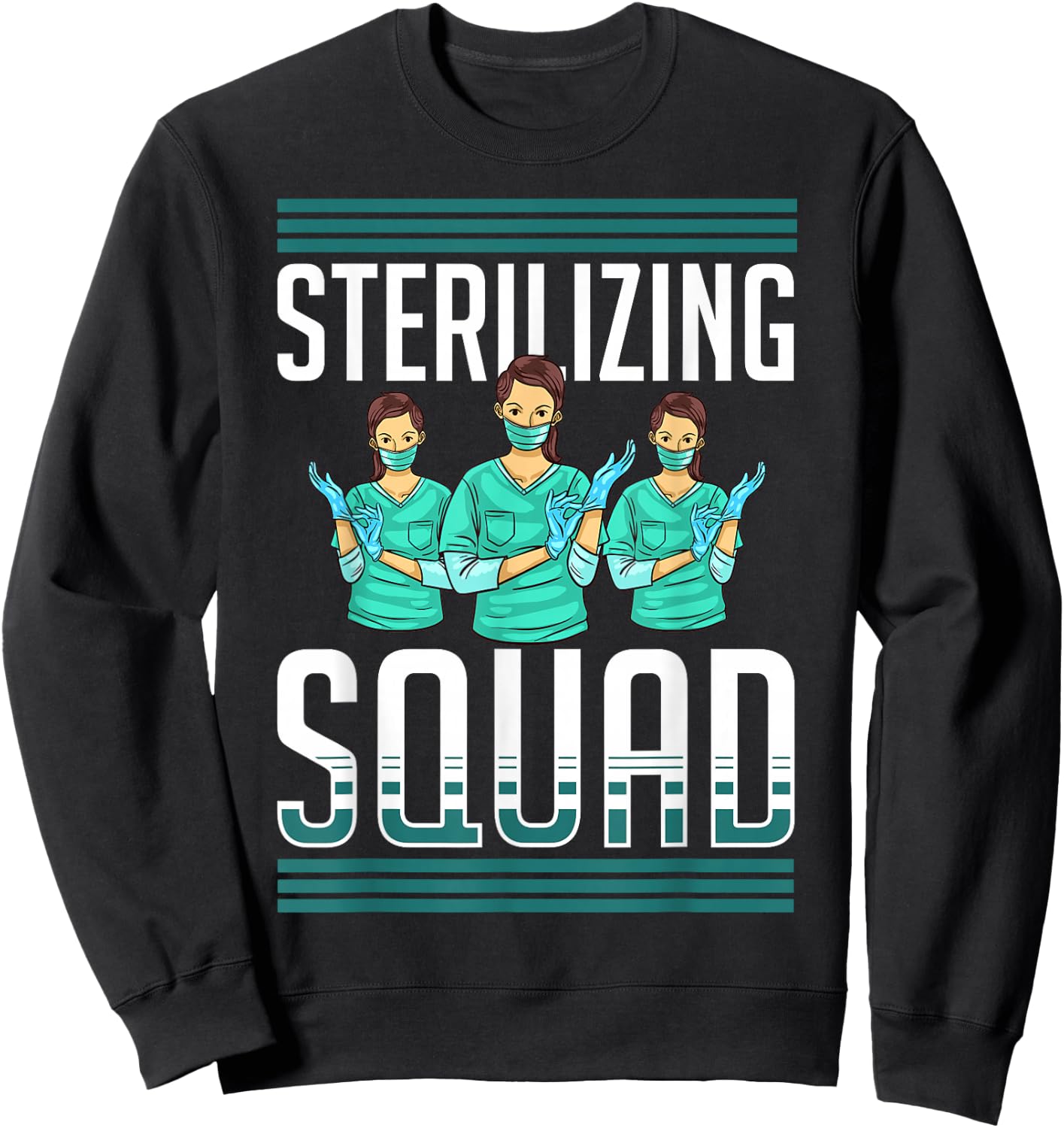 Sterile Processing Technician Instruments Tech Certification Sweatshirt - Sweatshirt | Black