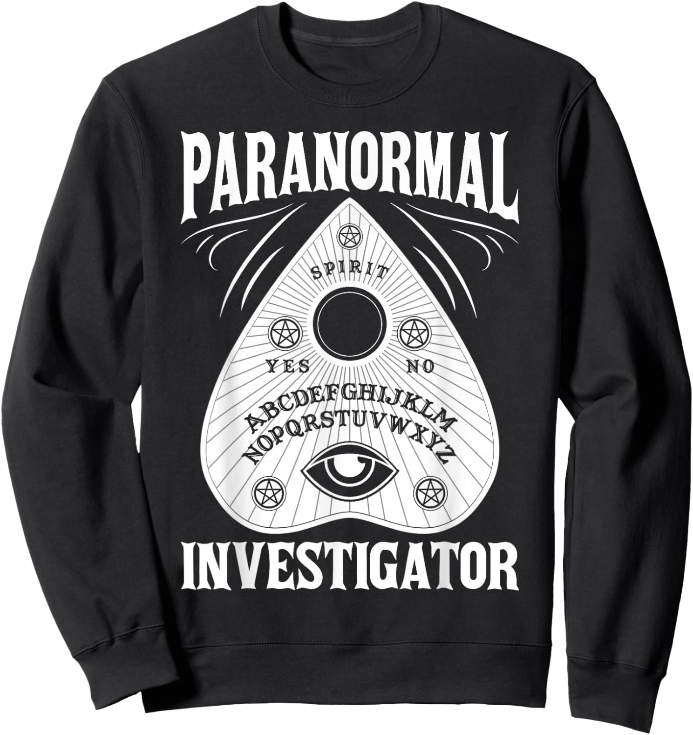 Ghost Hunting Paranormal Investigator Sweatshirt - Sweatshirt | Black
