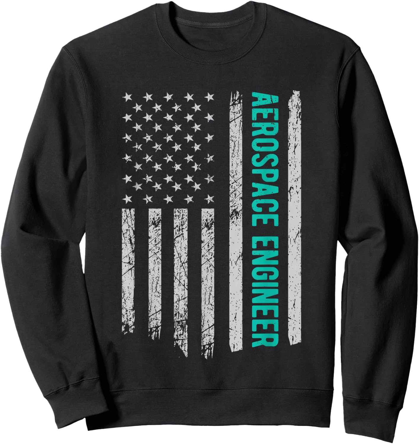 Funny Engineering Gift - Aerospace Engineer Sweatshirt - Sweatshirt | Black
