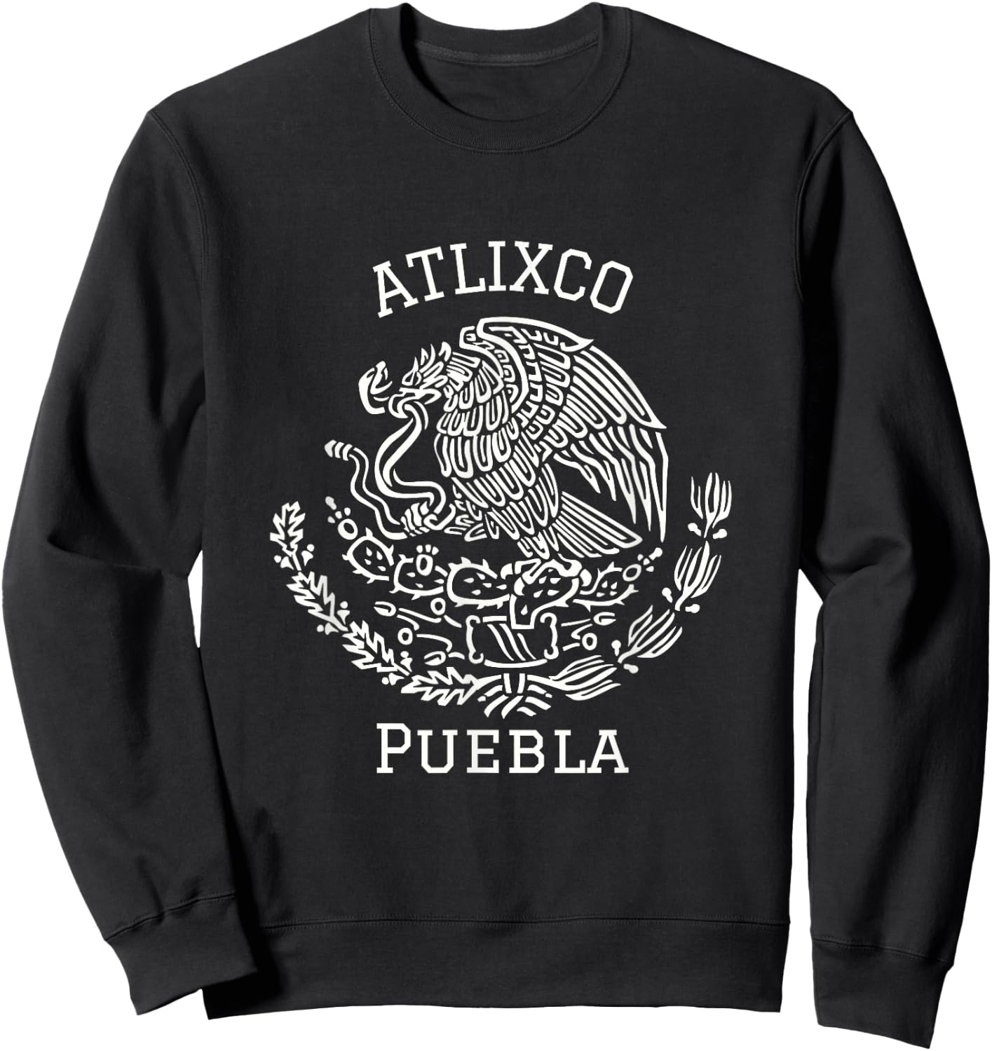 Atlixco, Puebla Mexico Sweatshirt - Sweatshirt | Black