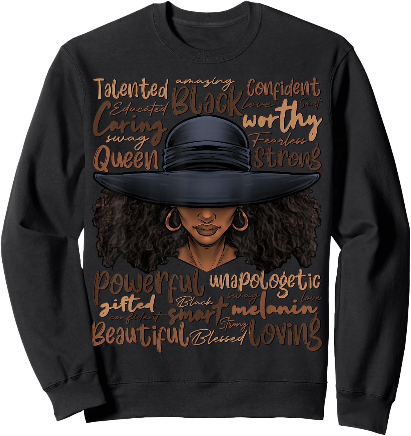 African Black History African American Ladies Juneteenth Sweatshirt - Sweatshirt | Black