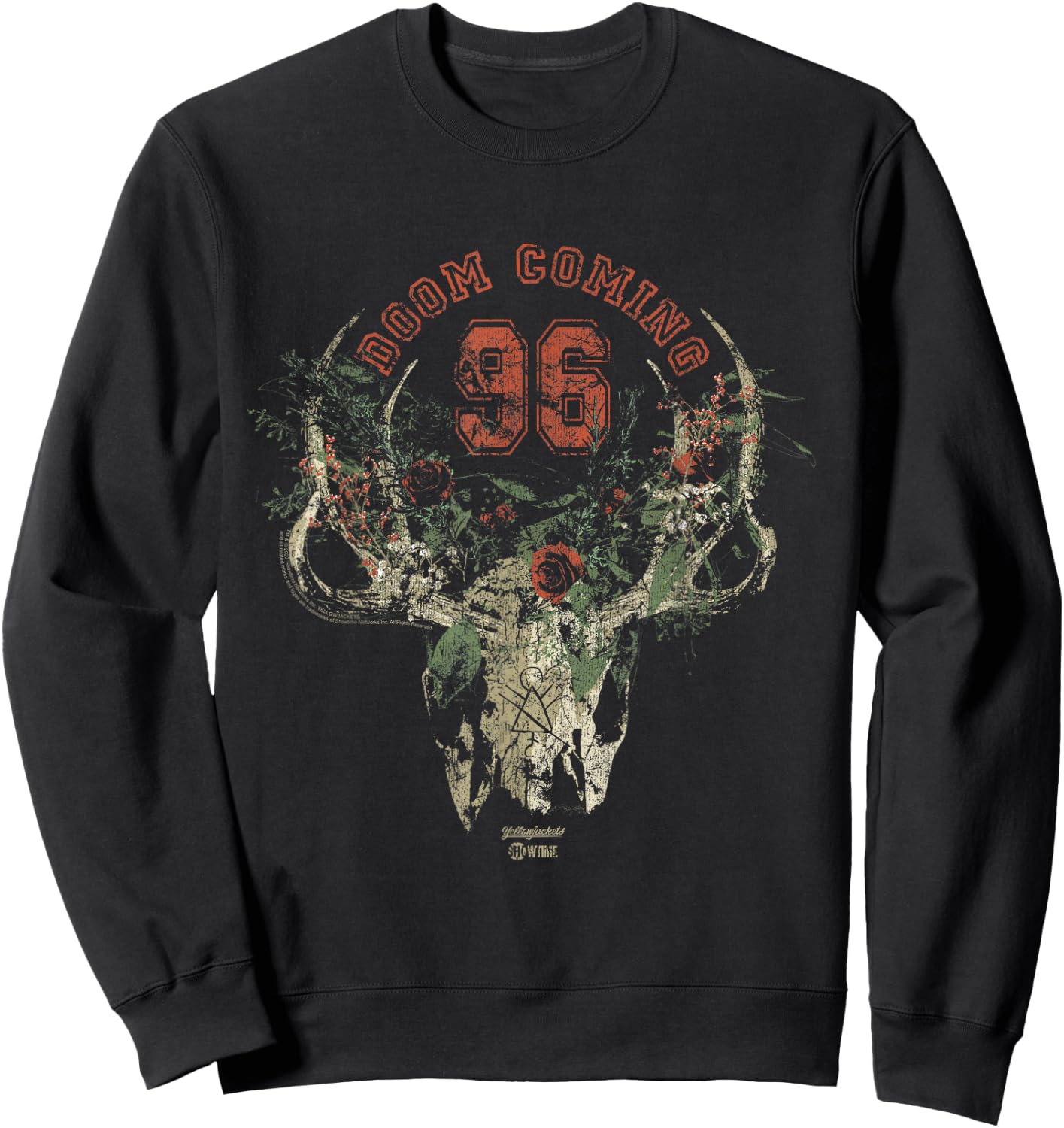 Yellowjackets Doom Coming Symbol Sweatshirt - Sweatshirt | Black