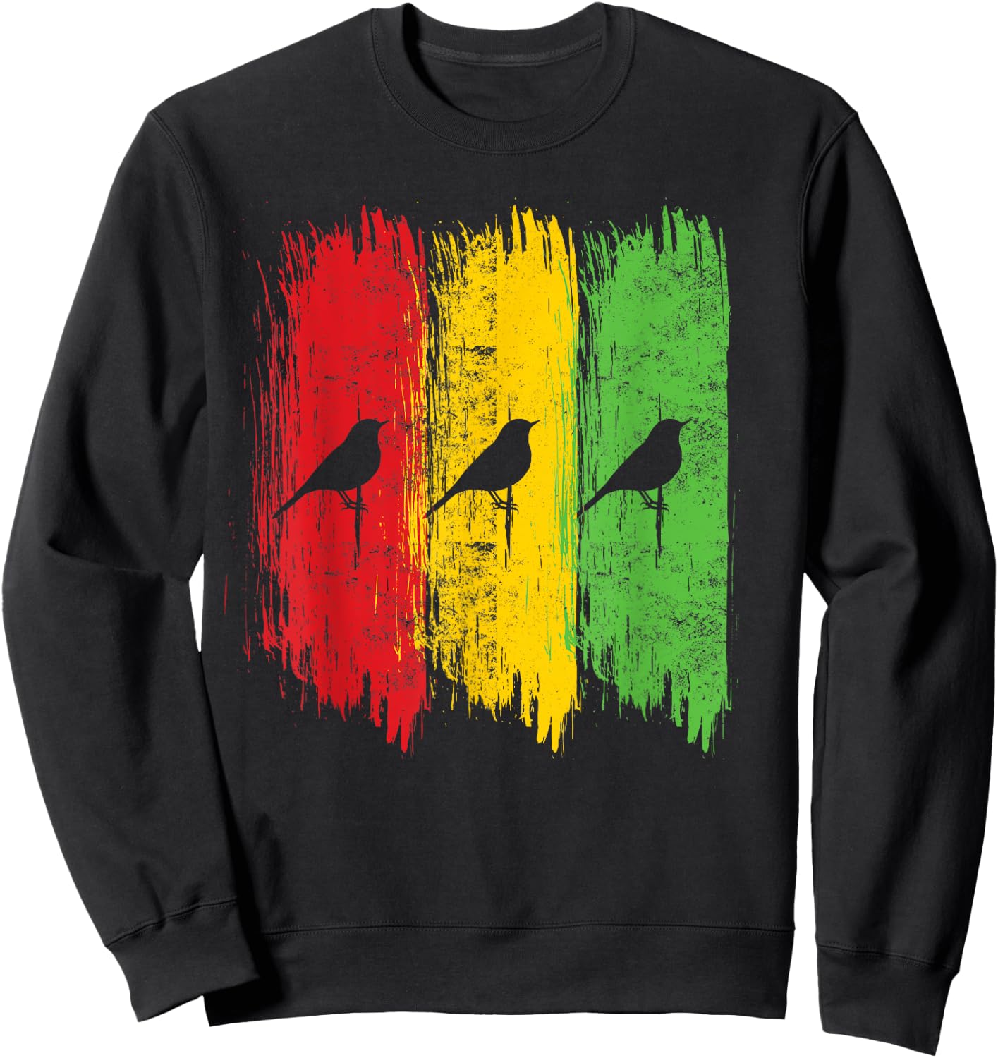 Good Rastafari Music Vibes Only Rasta Jamaika Reggae Sweatshirt - Sweatshirt | Black