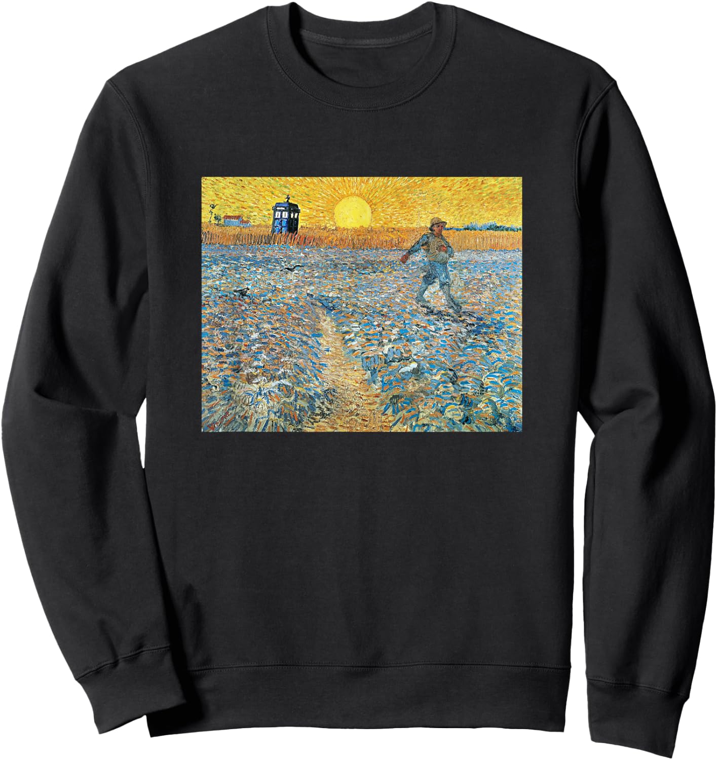 Sower at Sunset Doctor Visit Sweatshirt - Sweatshirt | Black