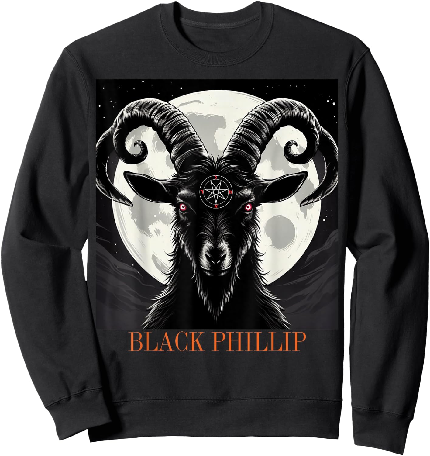 The Goat Baphomet Black Phillip Sweatshirt - Sweatshirt | Black