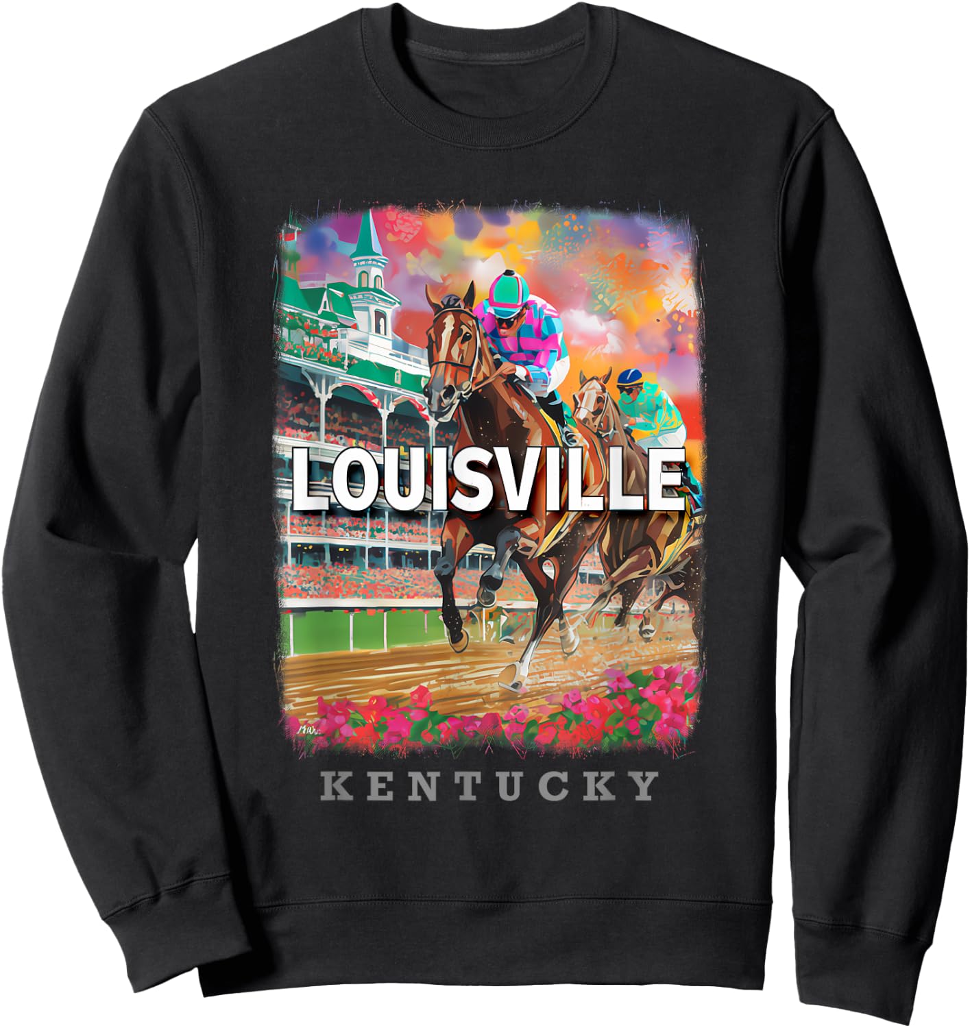 Louisville Kentucky KY Event Delight SD216 Sweatshirt - Sweatshirt | Black