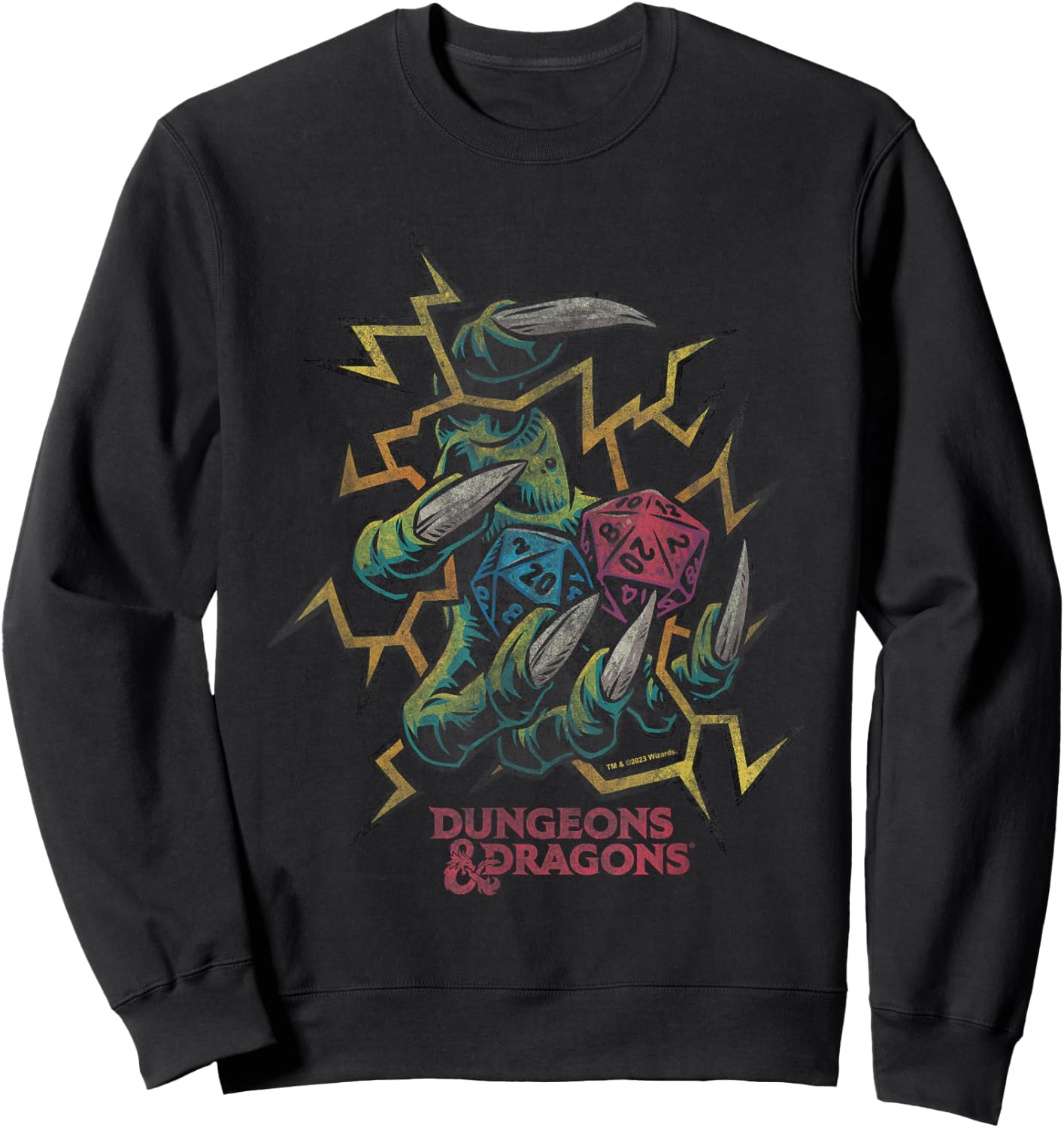 Dungeons & Dragons High Roller Sweatshirt - Sweatshirt | Black