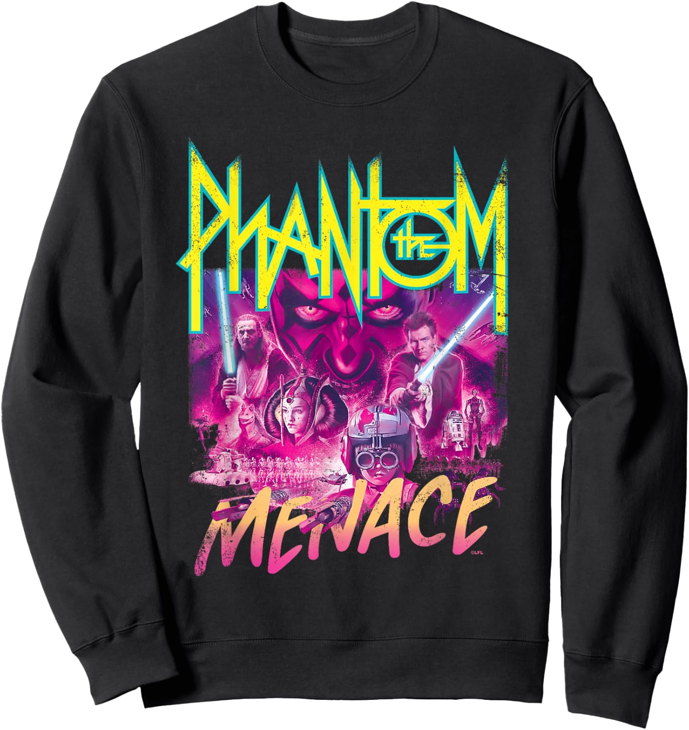 Star Wars: The Phantom Menace Band Sweatshirt - Sweatshirt | Black