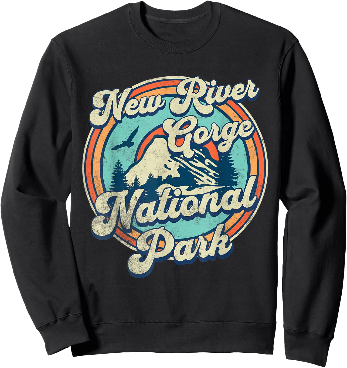 New River Gorge National Park Sweatshirt - Sweatshirt | Black
