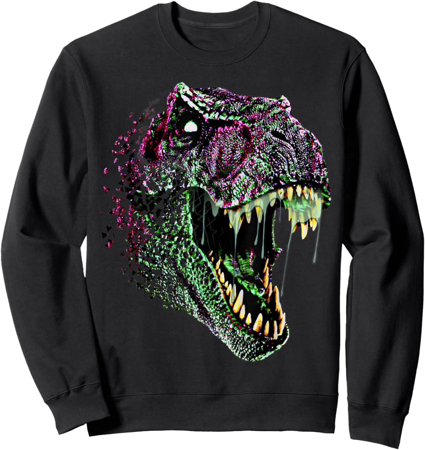 T-Rex Dinosaur Gear , Women & Kids: Tyrannosaurus Rex Sweatshirt - Sweatshirt | Black