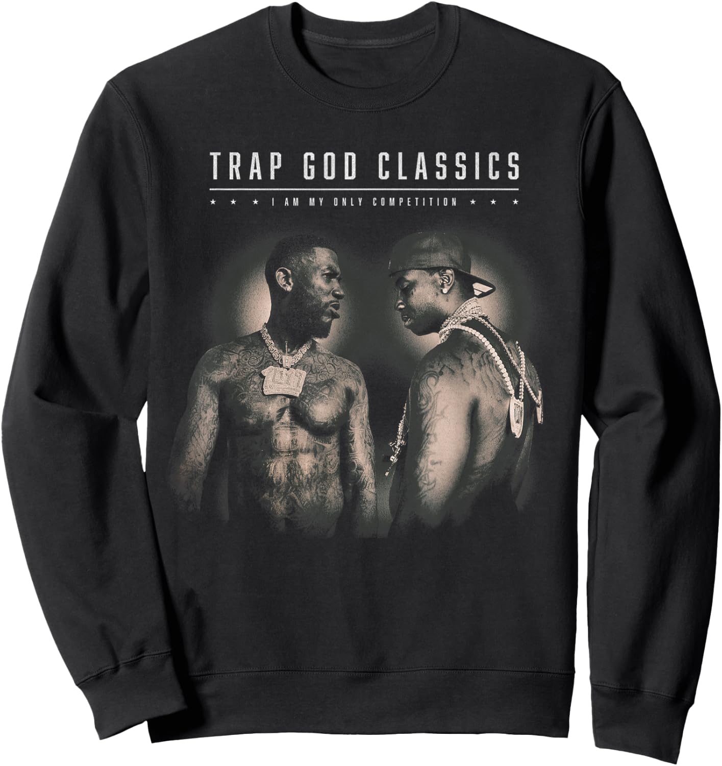 Gucci Mane Trap God Classics Cover Sweatshirt - Sweatshirt | Black