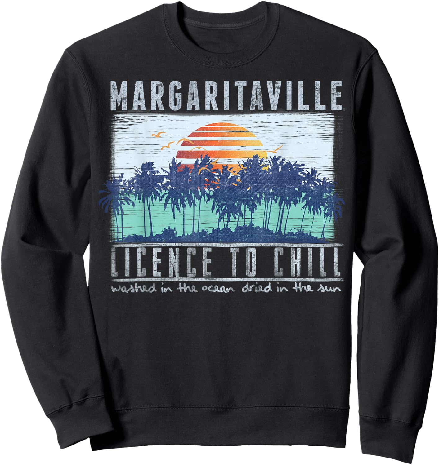 License To Chill Sweatshirt - Sweatshirt | Black