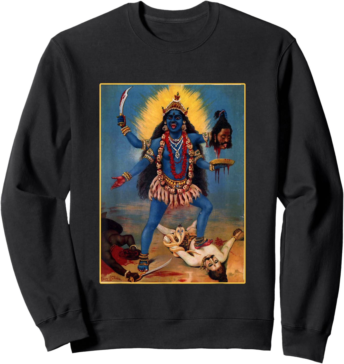 Ma Kali The Divine Mother Sweatshirt - Sweatshirt | Black