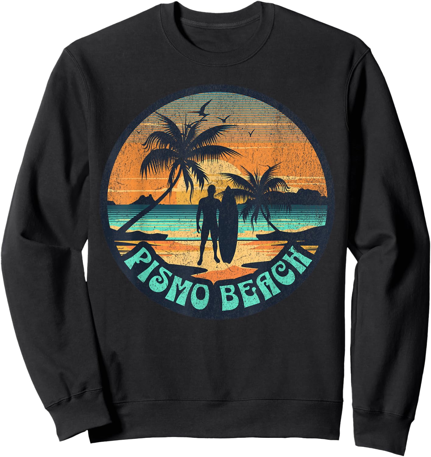 Pismo Beach Sweatshirt - Sweatshirt | Black