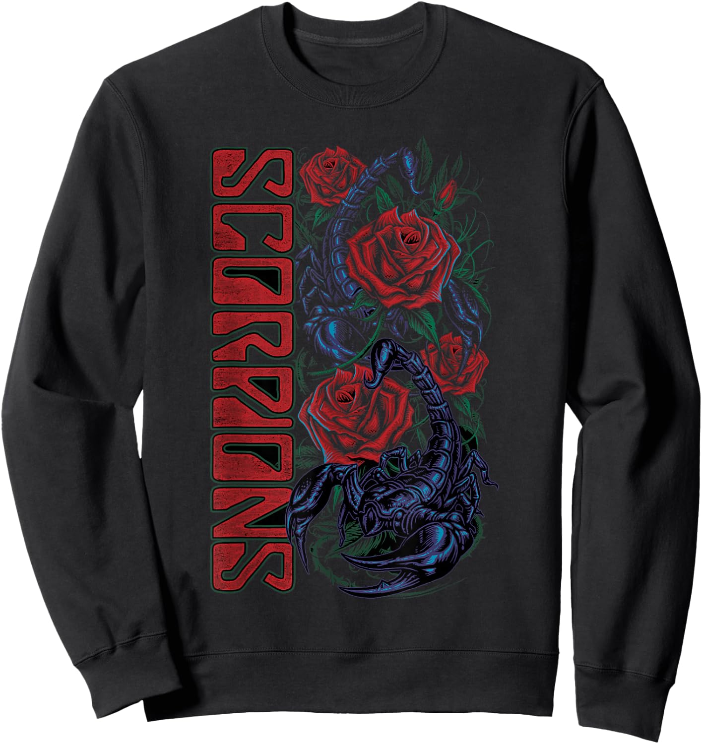 Official Scorpions Black Ballad Sweatshirt - Sweatshirt | Black