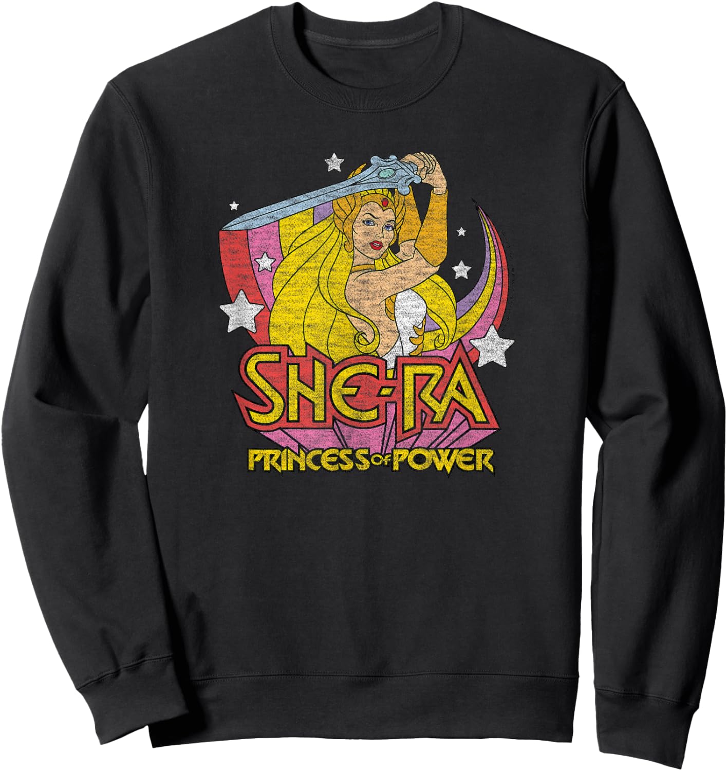 She-Ra - Princess of Power Sword Rainbow Sweatshirt - Sweatshirt | Black