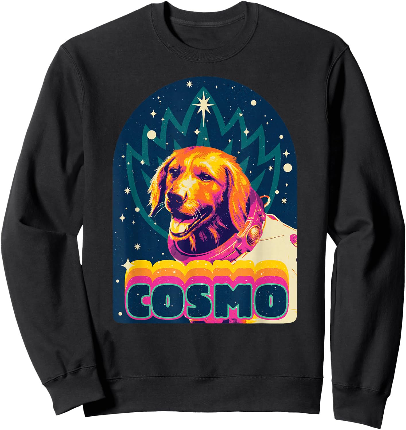 Marvel Guardians of The Galaxy Volume 3 Cosmo Album Retro Sweatshirt - Sweatshirt | Black