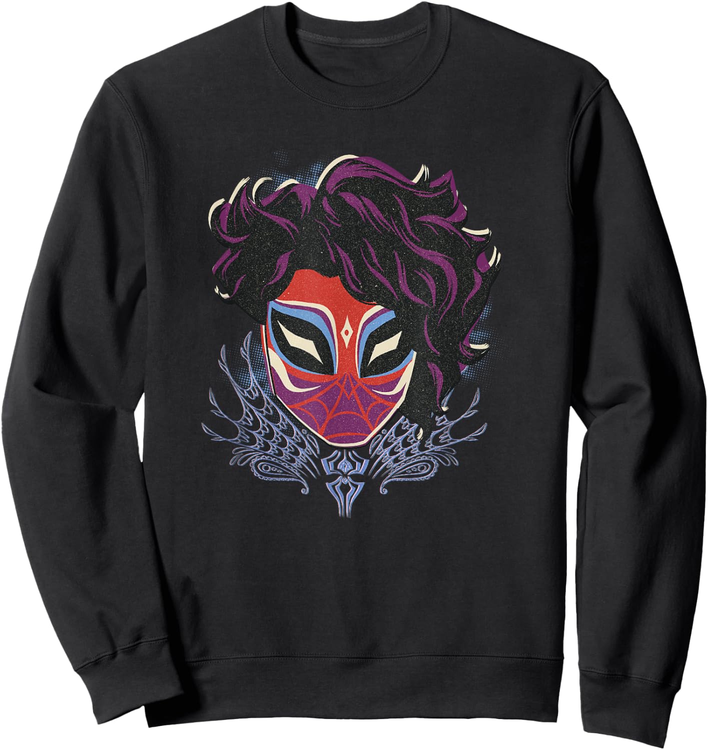 Marvel Spider-Man Across The Spider-Verse Part 1 Pavitr Sweatshirt - Sweatshirt | Black