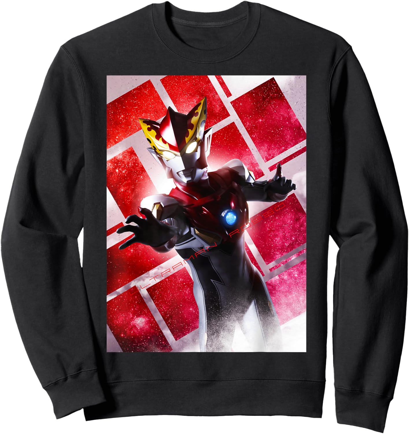 Ultraman Rosso - New Generation Ultraman Sweatshirt - Sweatshirt | Black