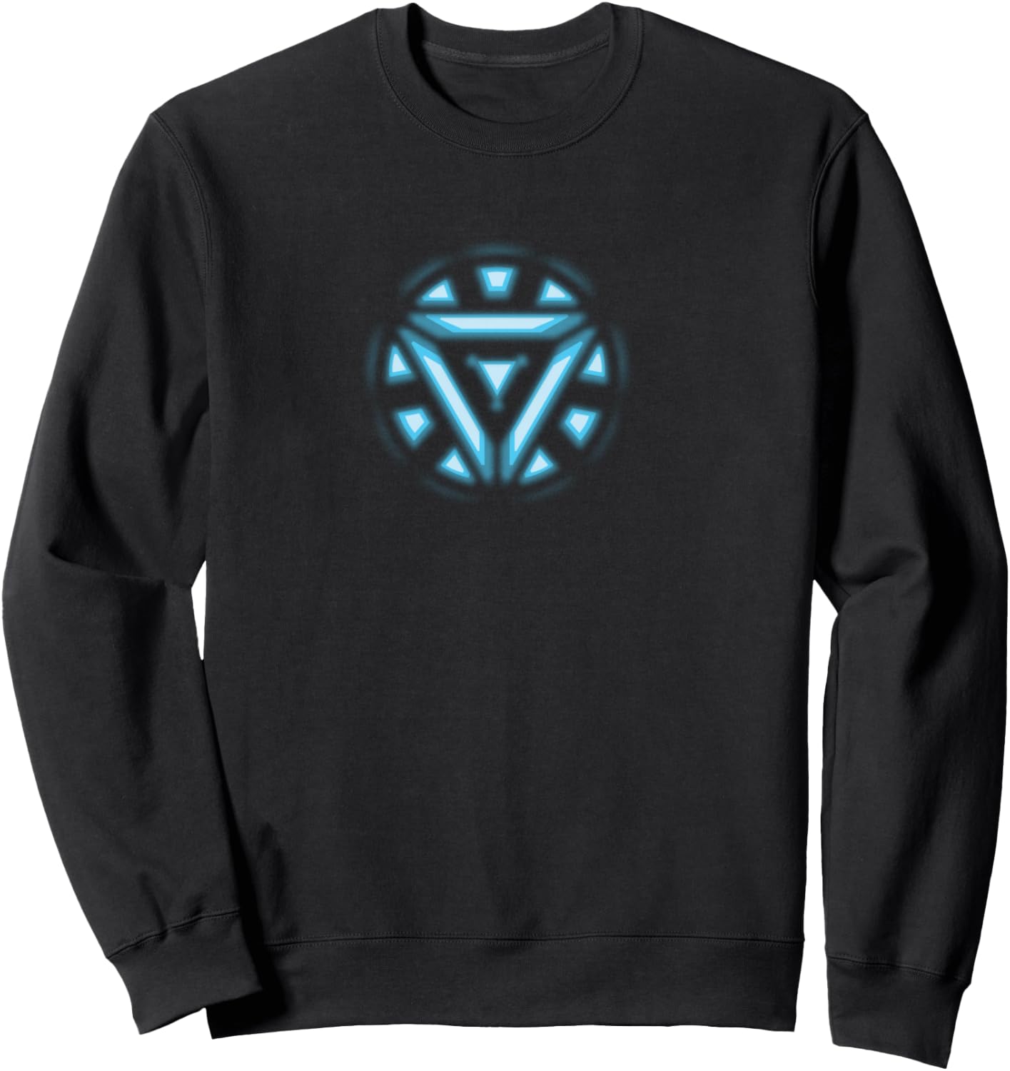 Marvel Studios Iron Man Tony Stark Arc Reactor Sweatshirt - Sweatshirt | Black