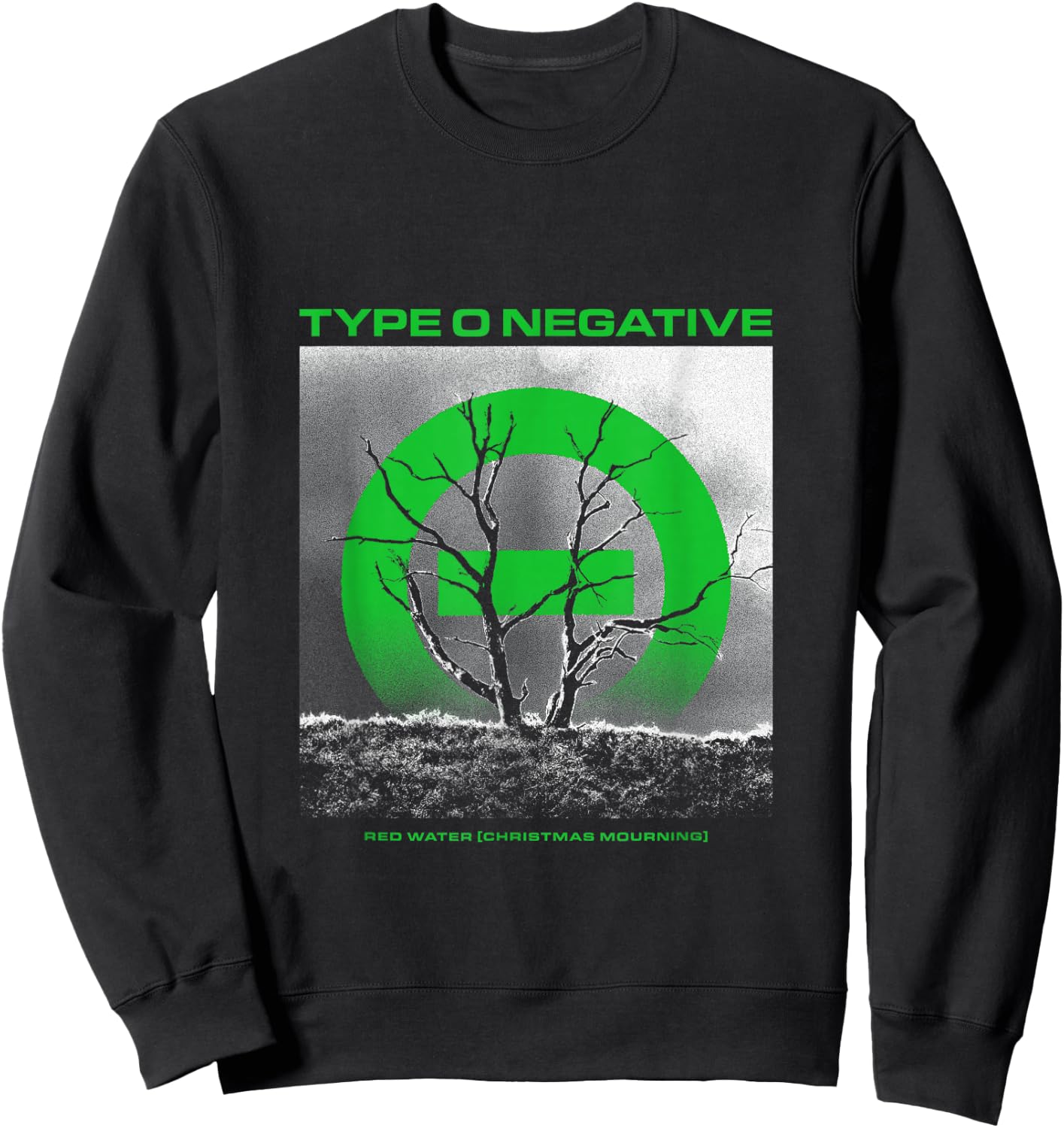 Type O Negative Red Water Green Sweatshirt - Sweatshirt | Black