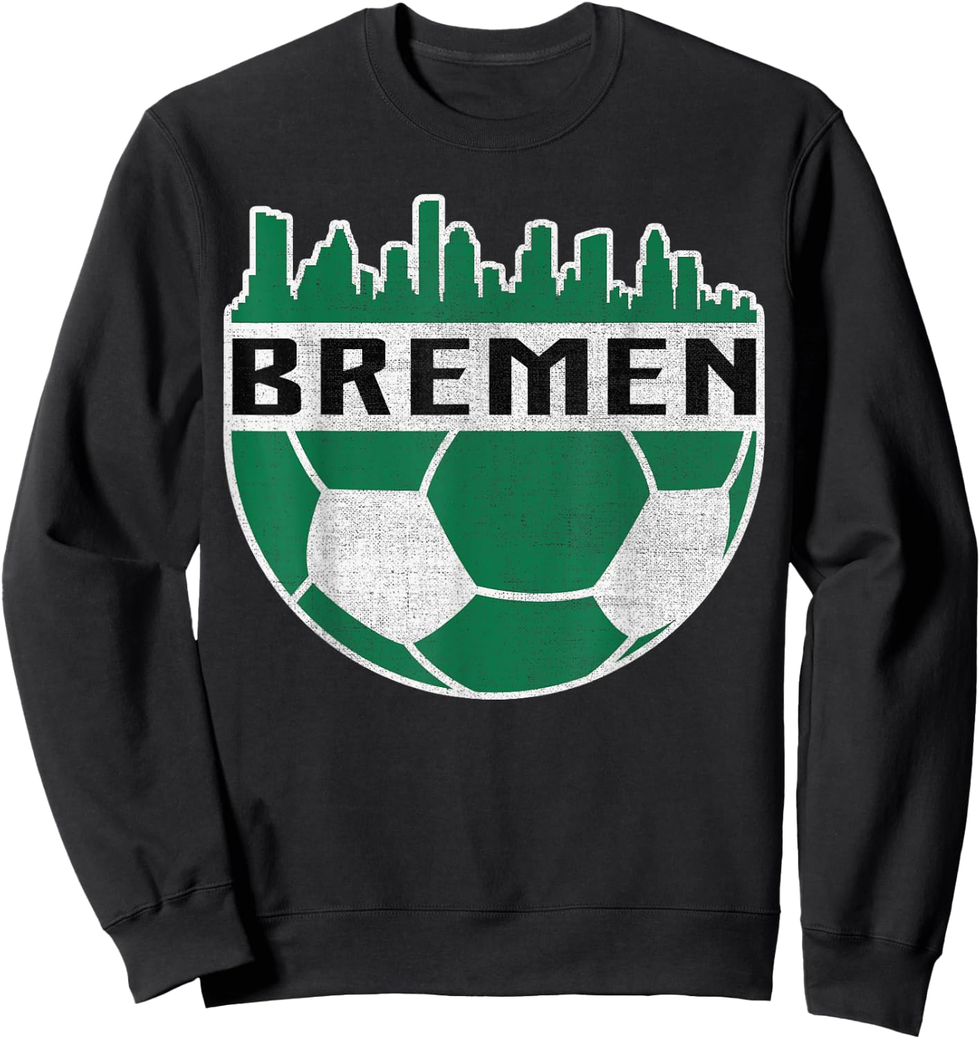 Fuballmannschaft Fuballklub Bremer Geschenk Football Fan , -Adults, Kids, Black, Small, Short Sleeve, , Sports Team Fan Sweatshirt - Sweatshirt | Black