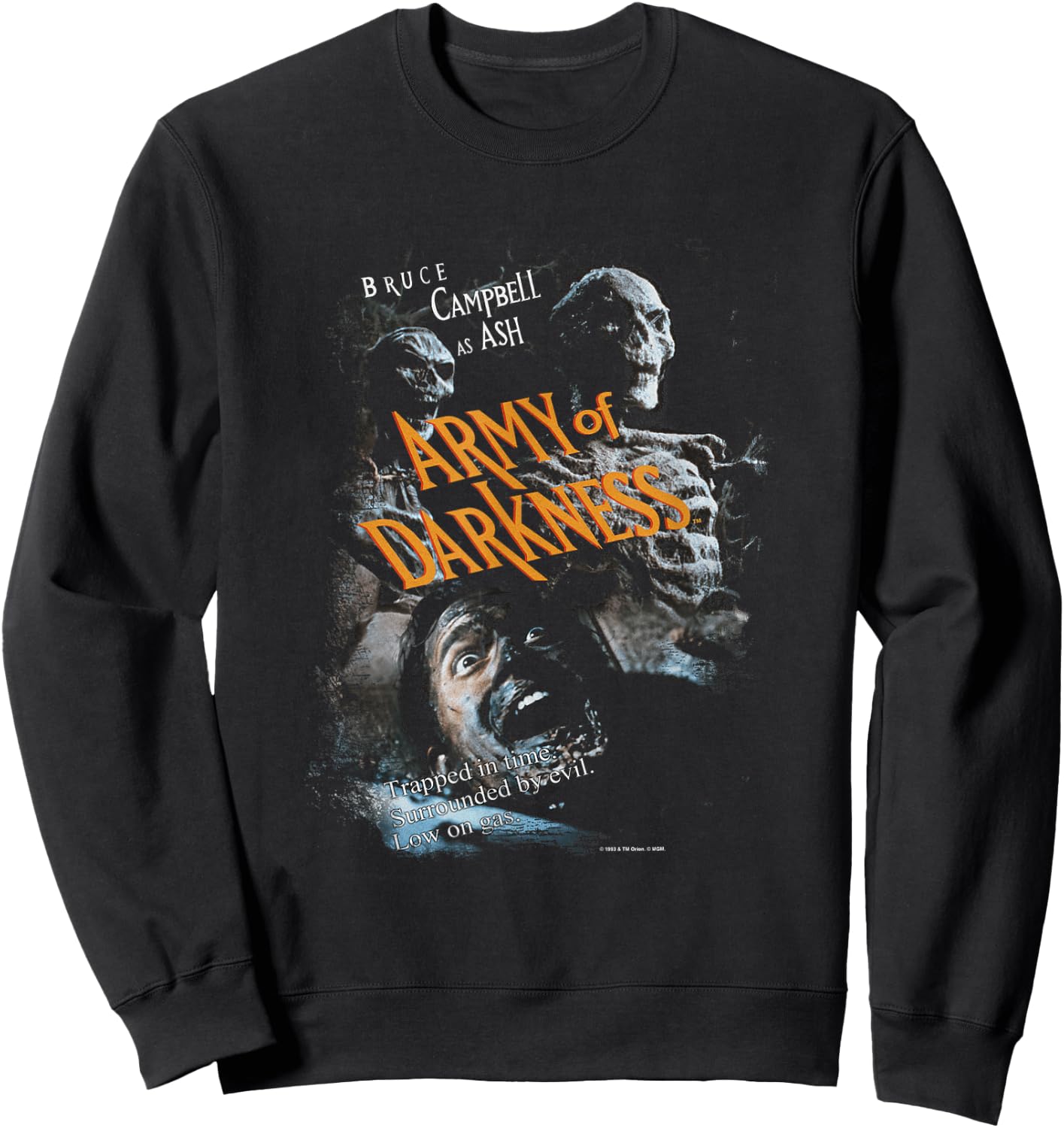 Army of Darkness Covered Sweatshirt - Sweatshirt | Black