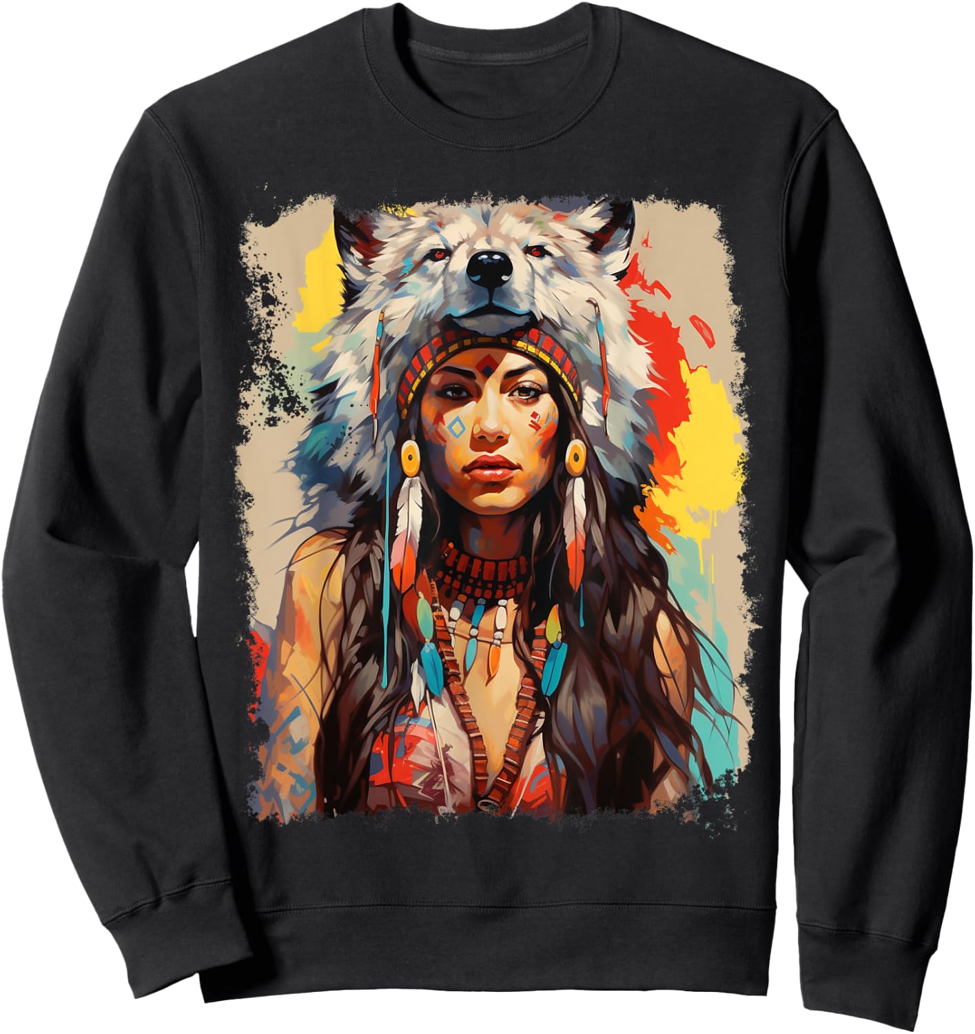 Women's Spiritual Sweatshirt - Sweatshirt | Black