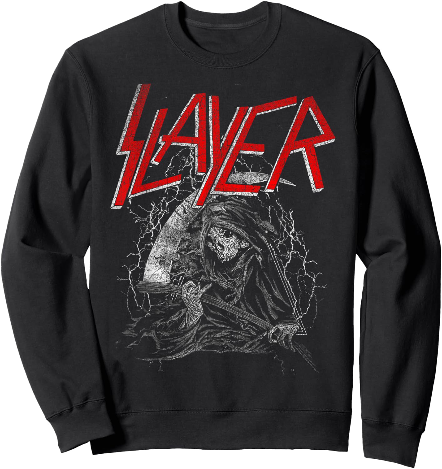 Slayer – Hi Con Reaper Sweatshirt - Sweatshirt | Black