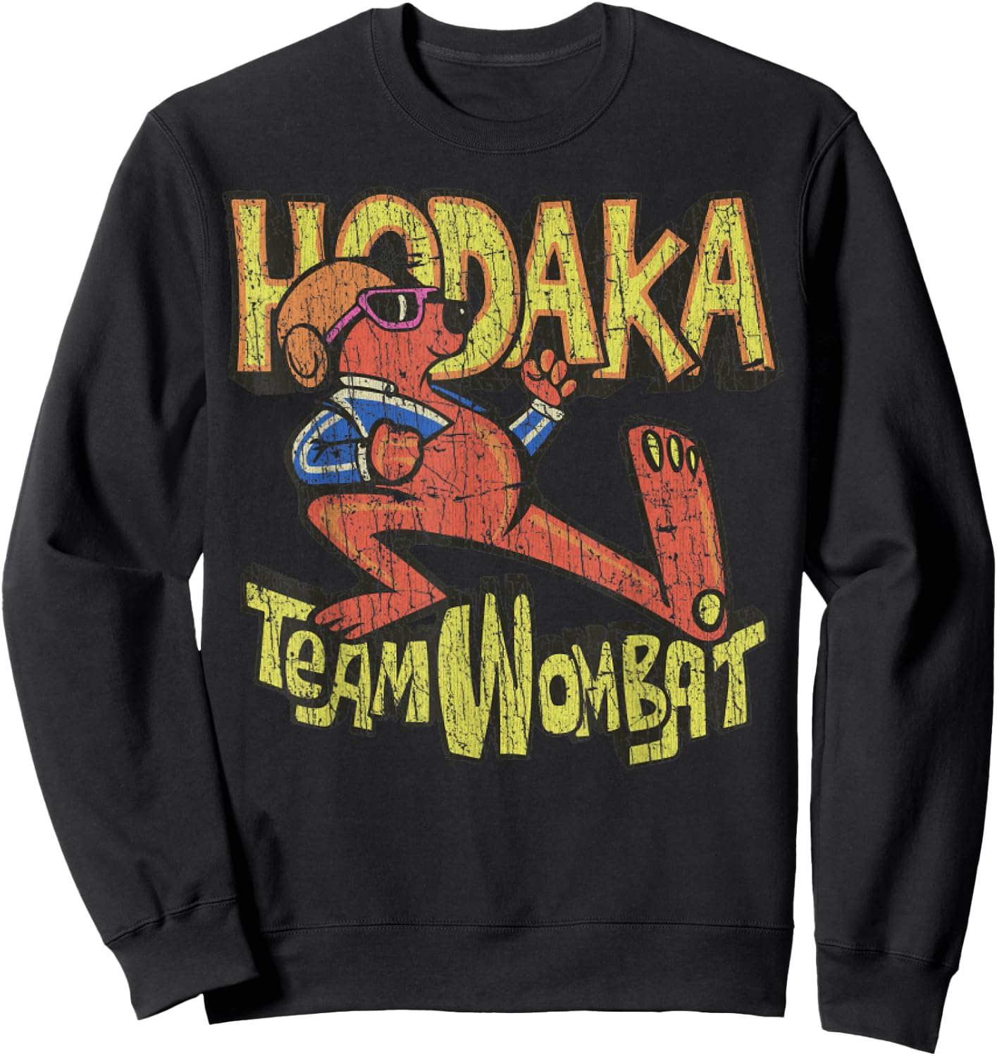Hodaka Team Wombat 1972 , Black Sweatshirt - Sweatshirt | Black