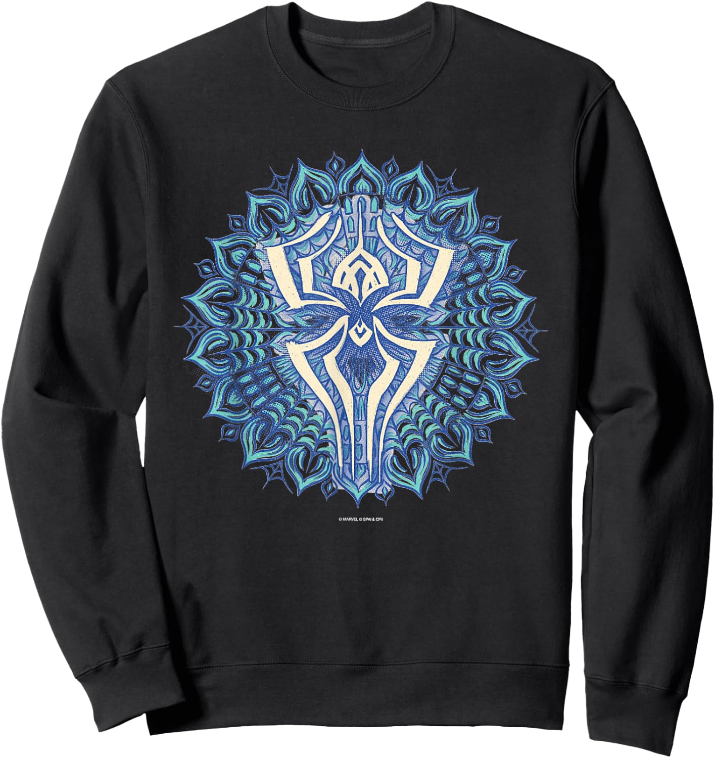 Marvel Spider-Man: Across the Spider-Verse Pavitr Symbol Sweatshirt - Sweatshirt | Black