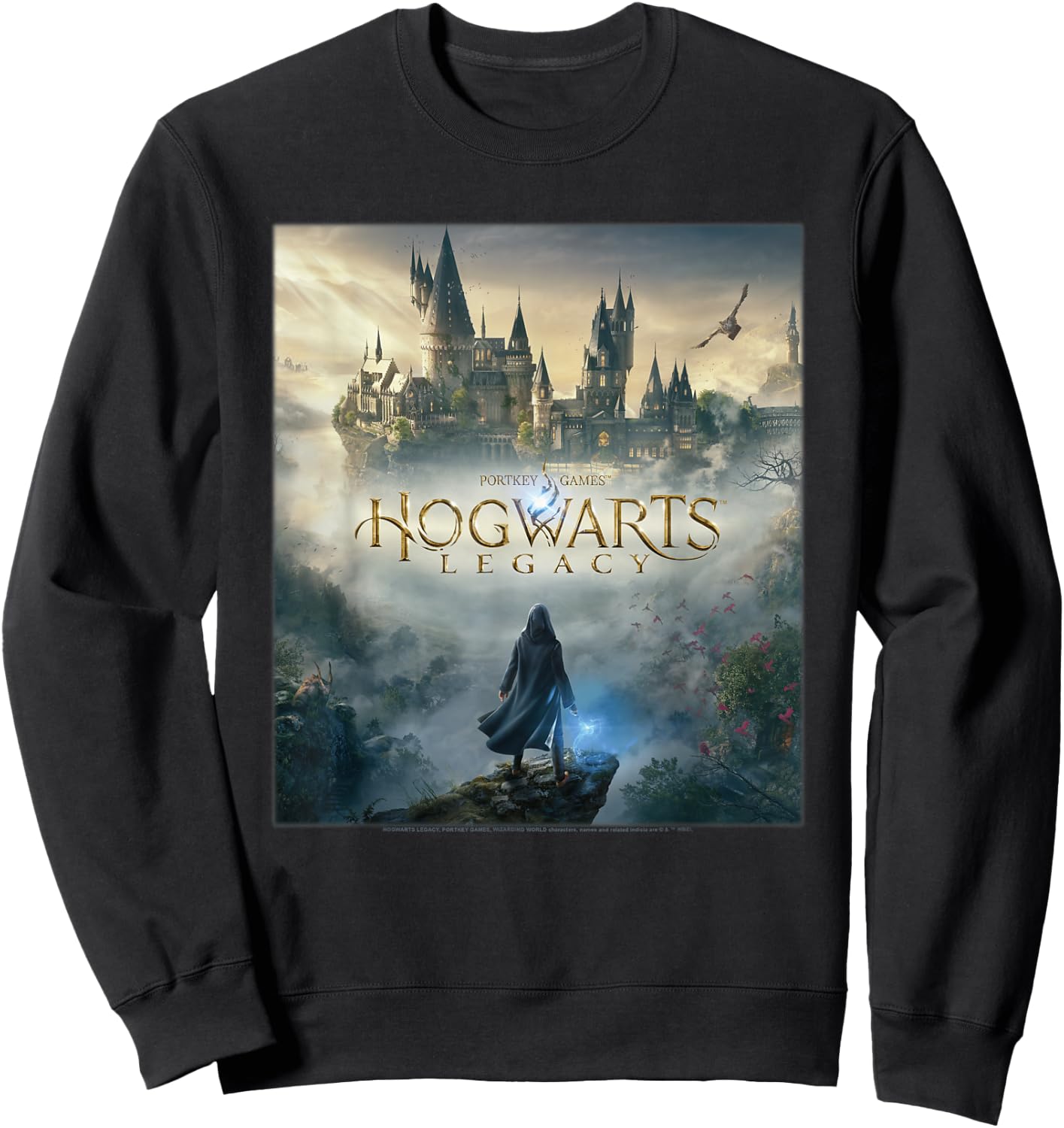 Harry Potter Hogwarts Legacy Poster Sweatshirt - Sweatshirt | Black
