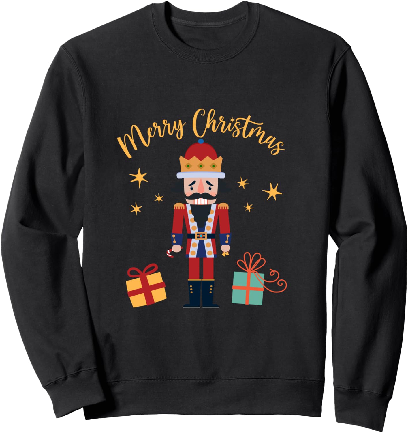 Merry Christmas - Nutcracker Sweatshirt - Sweatshirt | Black
