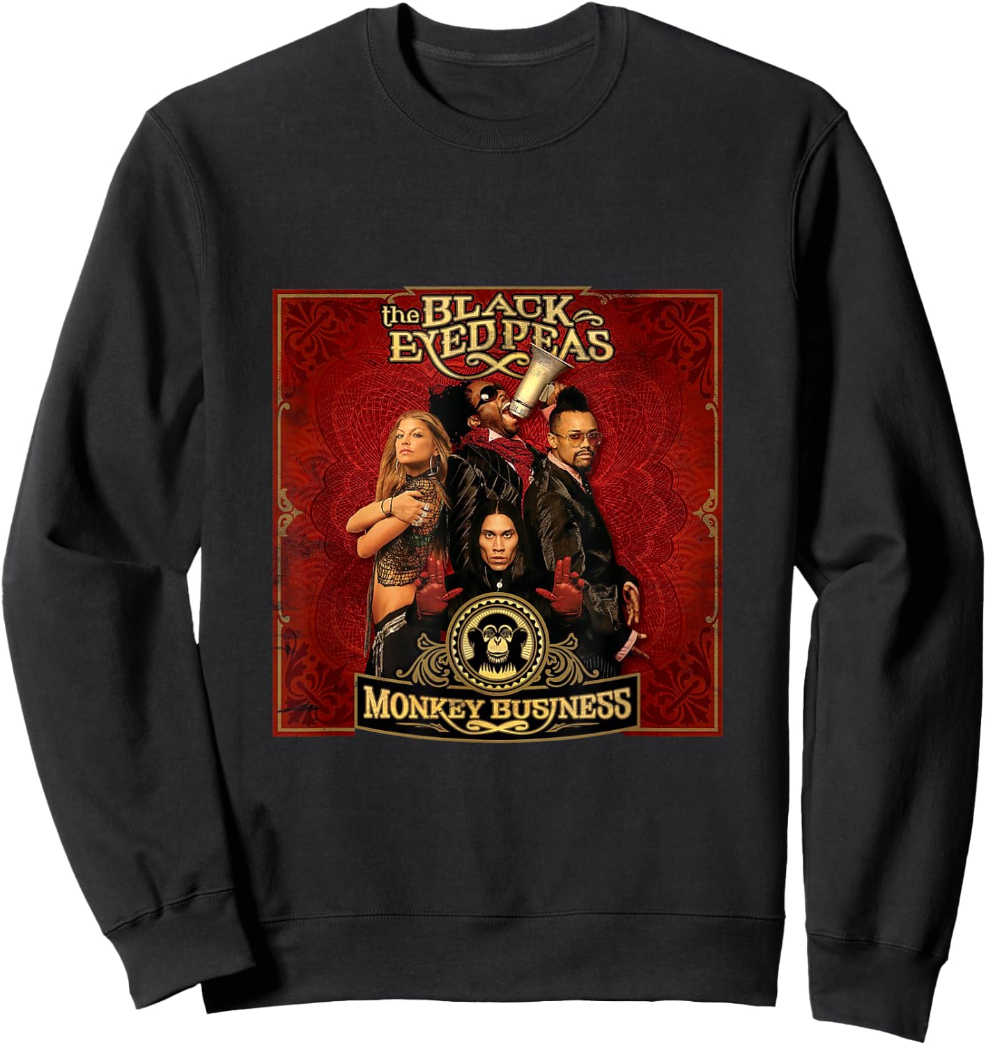 Black Eyed Peas - Monkey Business Album Sweatshirt - Sweatshirt | Black