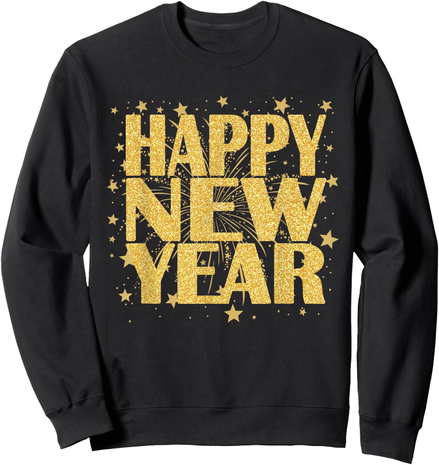 Happy New Year 2026 New Years Eve Party Countdown Fireworks Sweatshirt - Sweatshirt | Black