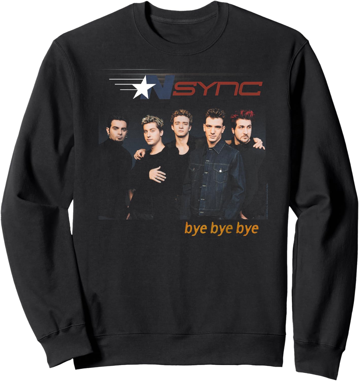 NSYNC Official Bye Sweatshirt - Sweatshirt | Black